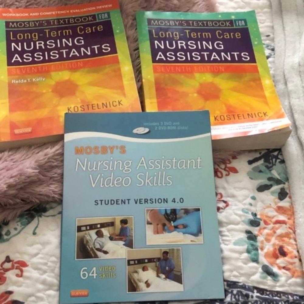 Nursing assistant skills textbook dvds